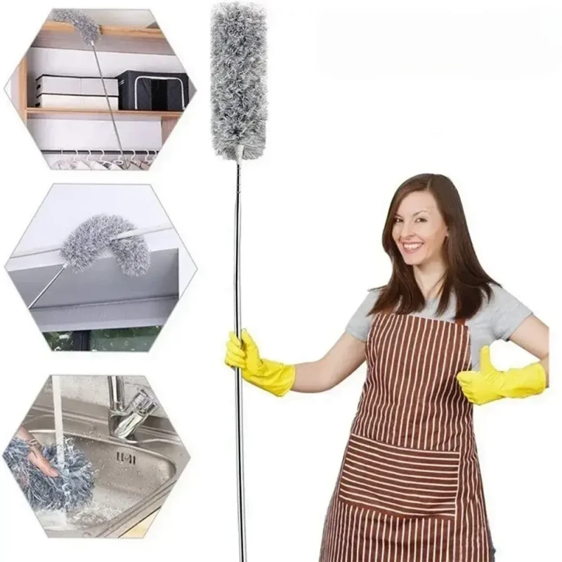 Extendable Telescopic Microfiber Duster - Home & Ceiling